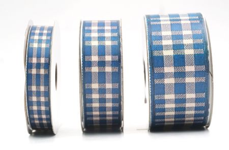 Maritimes Blaues Karoband_AI